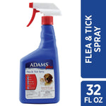 Flea and Tick Spray for Cats and Dogs 32 ounces Adams Plus 