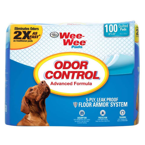 Wee-Wee Odor Control Pads 100 count Four Paws 