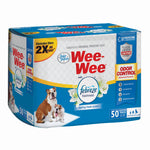 Wee-Wee Odor Control with Febreze Freshness Pads 50 count Four Paws 