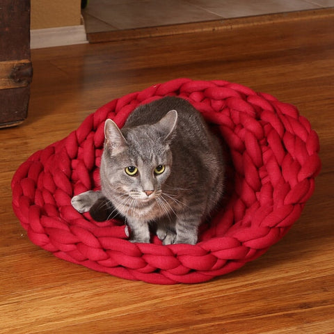 Knitted Pet Bed Designer Beds K&H Pet Products 