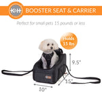 Portable Pet Console Booster Dog Car Seat K&H Pet Products 