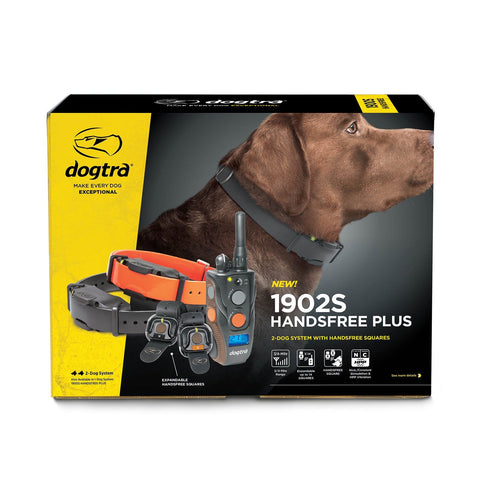 3/4 Mile 2 Dog Remote Trainer with Handsfree Boost and Lock Unit Dogtra 