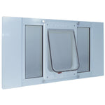 Aluminum Sash ChubbyKat Flap Pet Door Ideal Pet Products 