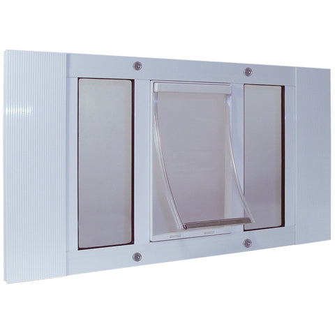 Aluminum Sash Pet Door Window Mounted Ideal Pet Products 