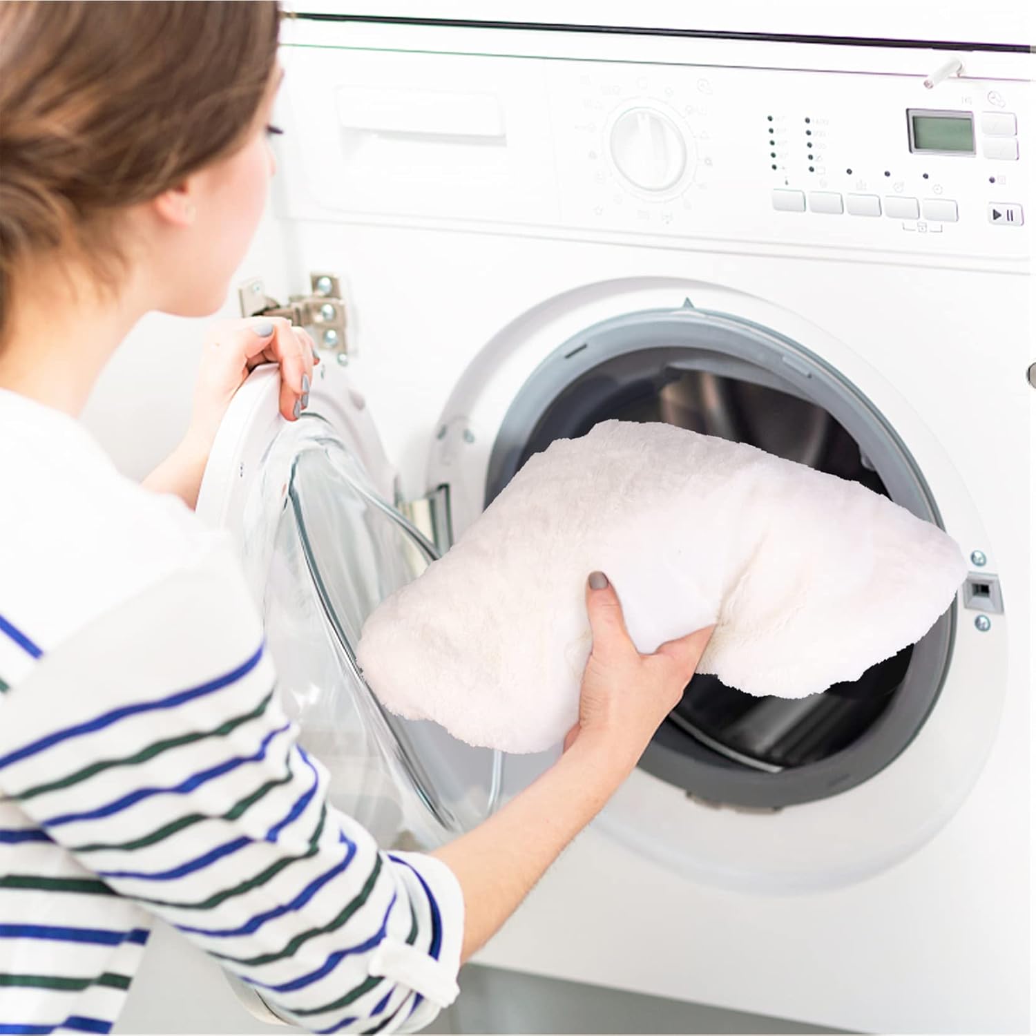 Elevated Dog Bed - Nordic Pet Stool Bed with Cozy InfiniteWags 