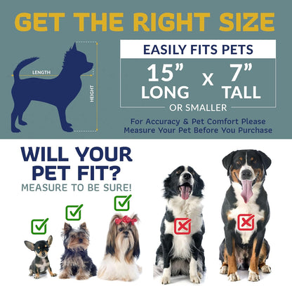 Pet Carrier Airline Approved - Dog Carrier with Wheels InfiniteWags 