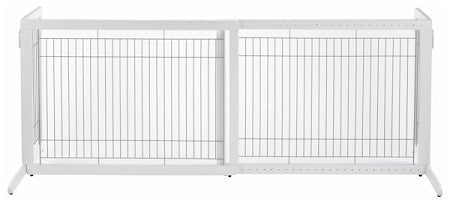 Large Cool Breeze Freestanding Pet Gate - Tall Richell 
