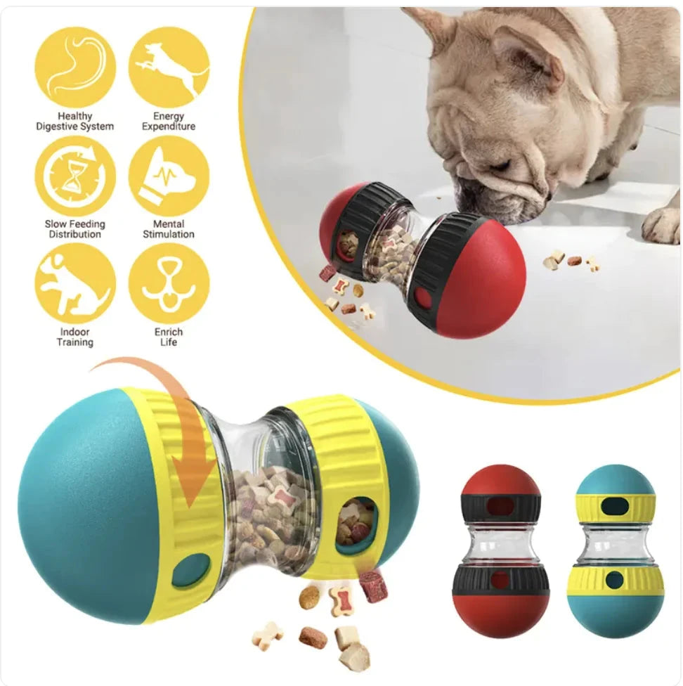 Interactive Food Dispensing Dog Toy Puzzle InfiniteWags 