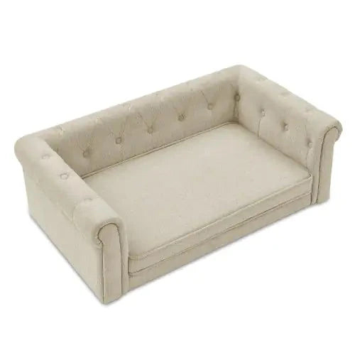 Luxury Dog Bed - Elegant Rectangular Pet Bed For Medium And Large Dogs InfiniteWags 