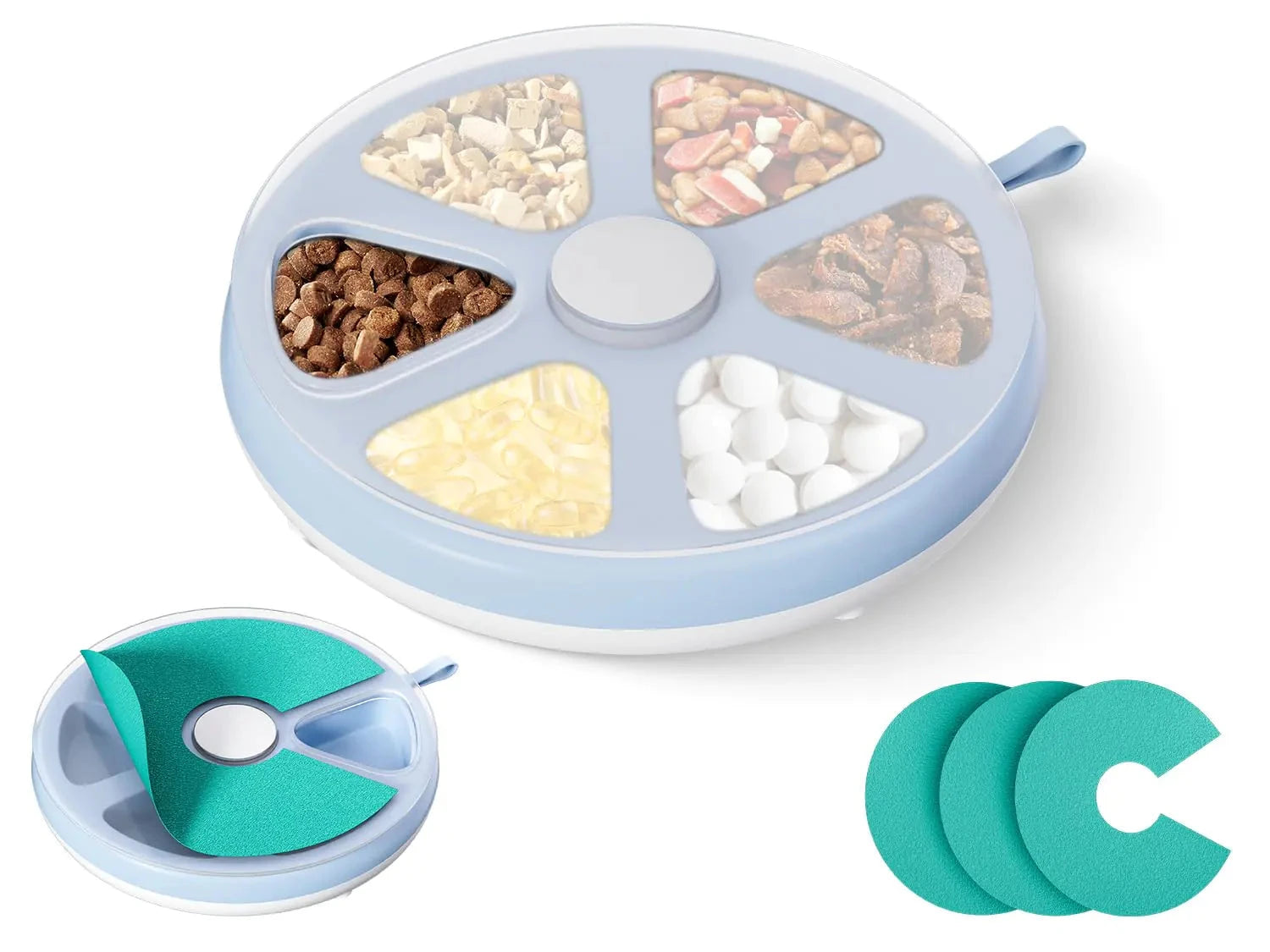 Dog Nail Scratch Board with Slow Feeder Design InfiniteWags n/a 