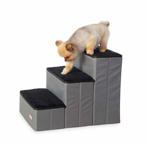 Pet Stair Steps with Storage 3 Stair K&H Pet Products 