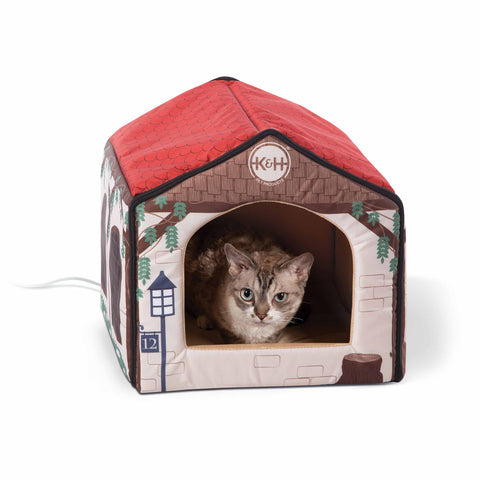 Thermo-Indoor Pet House Cottage Design K&H Pet Products 