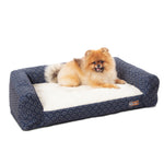 Air Sofa Pet Bed Geo Flower Bolster Beds K&H Pet Products 