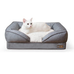 Pillow-Top Orthopedic Lounger Sofa Pet Bed Bolster Beds K&H Pet Products 