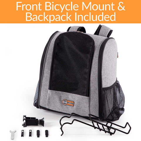 Travel Bike Backpack for Pets K&H Pet Products 