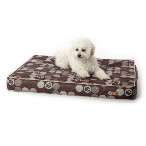 Superior Orthopedic Indoor/Outdoor Bed Orthopedic Beds K&H Pet Products Small Brown 