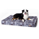 Superior Orthopedic Indoor/Outdoor Bed Orthopedic Beds K&H Pet Products Medium Gray 