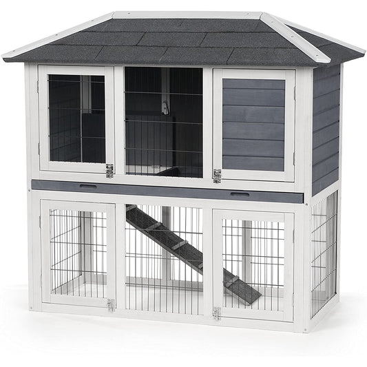 Prevue Pet Products 4601 Duplex Rabbit Hutch Prevue Pet Products 