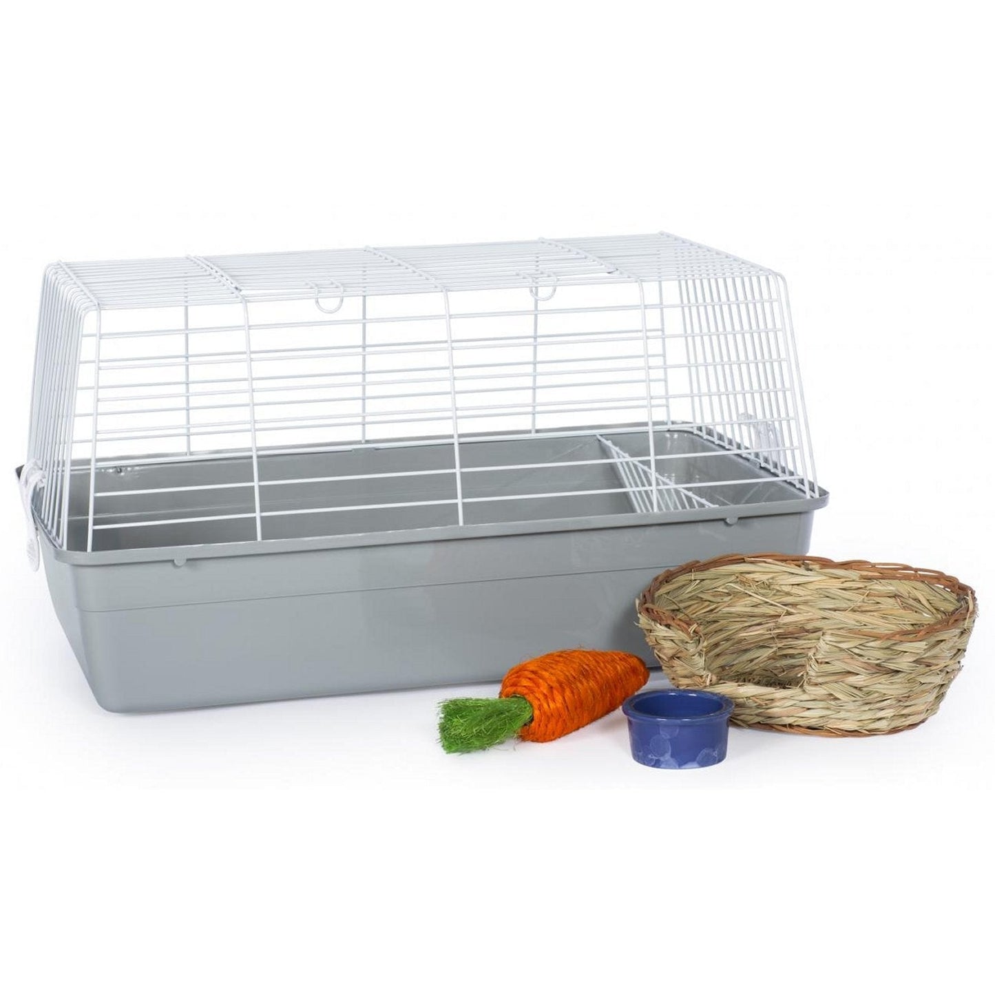 Prevue Pet Products Bella Rabbit Cage Kit - Gray Prevue Pet Products 