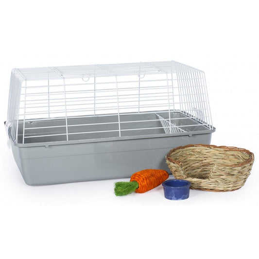 Prevue Pet Products Bella Rabbit Cage Kit - Gray Prevue Pet Products 