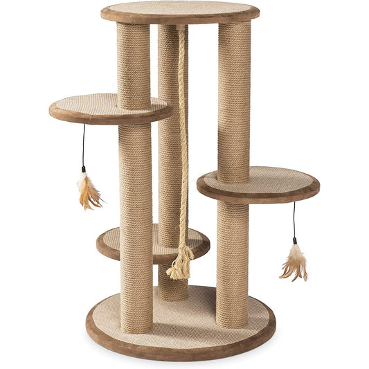 Prevue Pet Kitty Power Paws Multi-Tier Cat Scratching Post Prevue Pet Products 