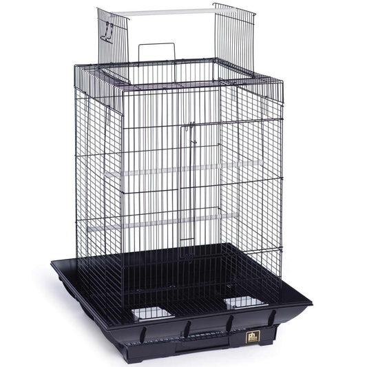 Clean Life Play Top Bird Cage - Red & Black Prevue Pet Products 