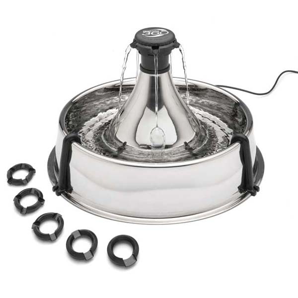 Drinkwell 360 Stainless Steel Pet Fountain PetSafe 