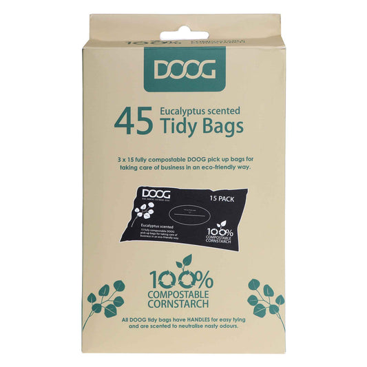 Compostable Pick Up Bags 45 count DOOG 