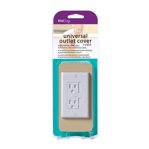 Universal Outlet Cover 3 pack Kidco 