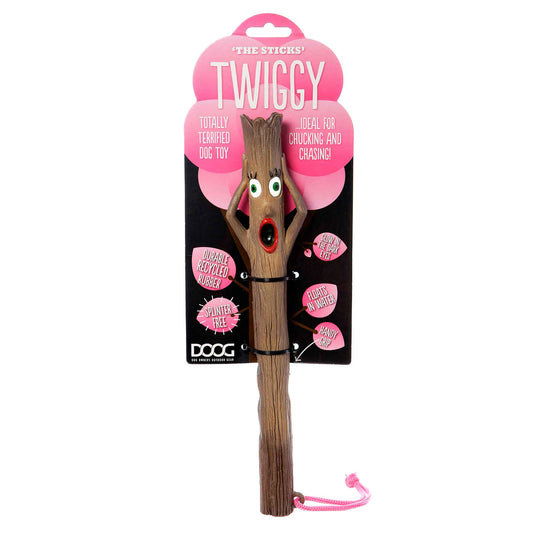 Stick Family Dog Toys Twiggy Wife Toss and Retrieve DOOG 