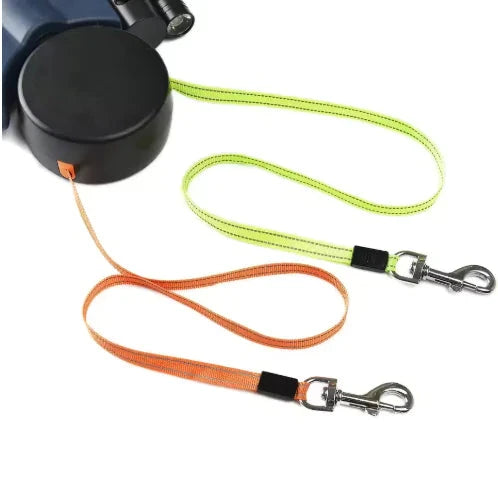 Auto Double Dog Leash InfiniteWags 