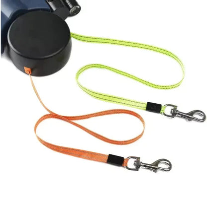 Auto Double Dog Leash InfiniteWags 