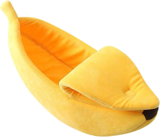 Banana Dog Bed InfiniteWags Medium 