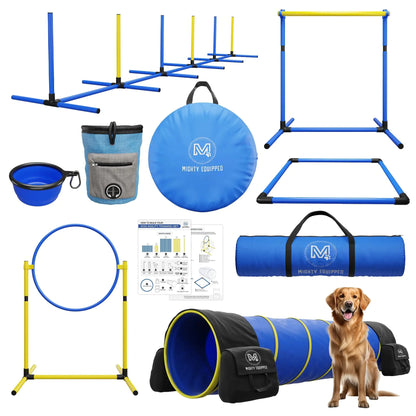 Dog Agility Equipment - Portable Dog Agility Course InfiniteWags 