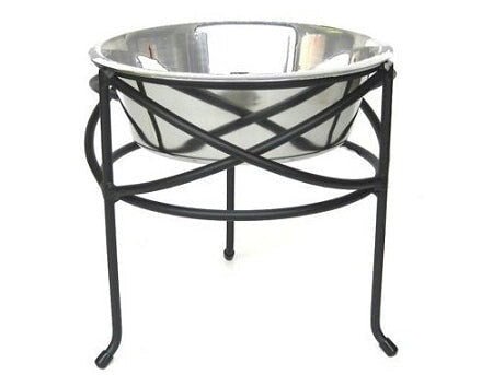 Mesh Elevated Dog Bowl - Large PetsStop 