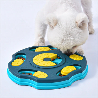 Interactive Dog Food Puzzle Bowl InfiniteWags 