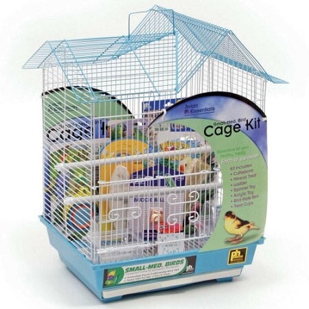 Double Roof Bird Cage Kit Prevue Pet Products 