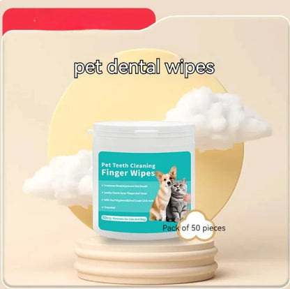 Pet Cleaning Gloves & Wipes InfiniteWags Pet Ear Cleaning Wipes 