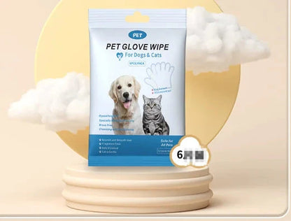 Pet Cleaning Gloves & Wipes InfiniteWags 
