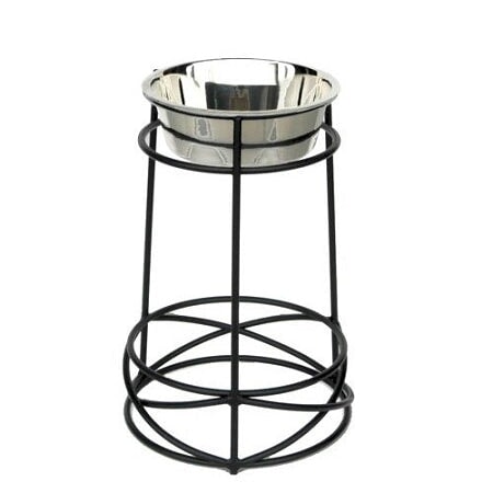 Tall Mesh Elevated Dog Bowl - Large PetsStop 