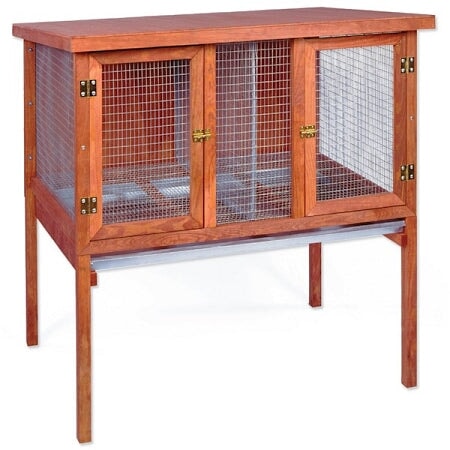 Heavy Duty Double Rabbit Hutch Ware 
