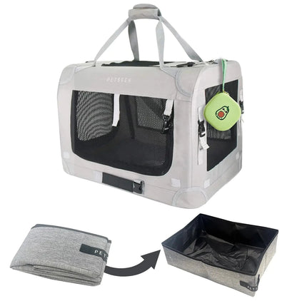 Petseek Extra Large Cat Carrier InfiniteWags 
