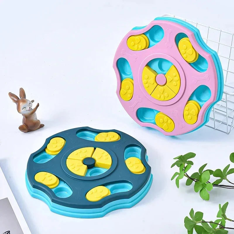 Interactive Dog Food Puzzle Bowl InfiniteWags 