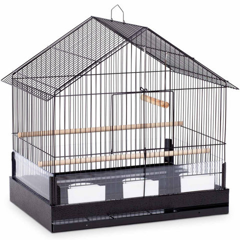 House Style Cockatiel Cage - 22" L x 15" W x 23" H - Prevue Hendryx Bird Cages Prevue Hendryx 