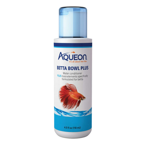 Betta Bowl Plus Water Conditioner 4 ounces Aqueon 