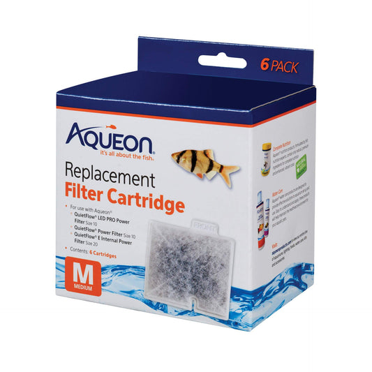 Replacement Filter Cartridges 6 pack Aqueon 