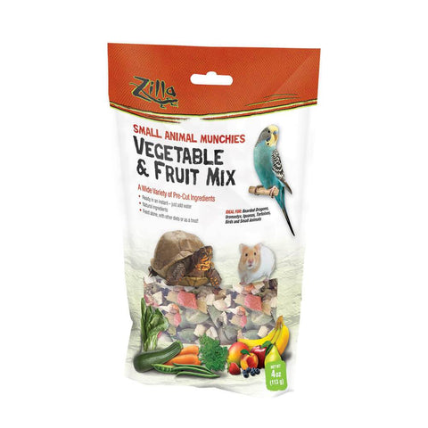 Reptile Munchies Vegetable and Fruit 4 ounces Zilla 
