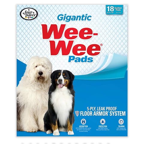 Wee-Wee Pads 18 pack Four Paws 