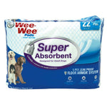 Super Absorbent Dog and Puppy Training Pads - Wee-Wee Super Absorbent Pads - Four Paws Four Paws 22 Count 