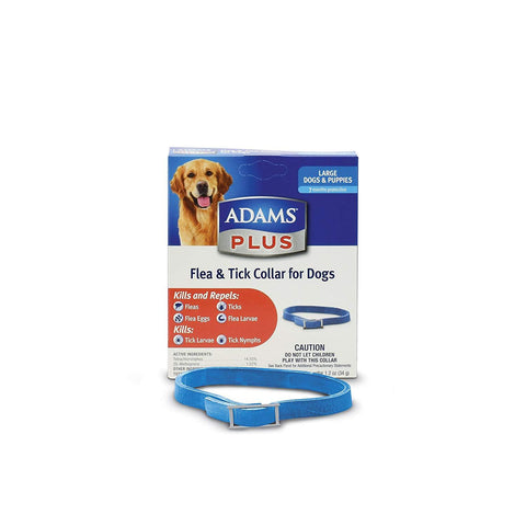 Flea and Tick Collar for Large Dogs Adams Plus 